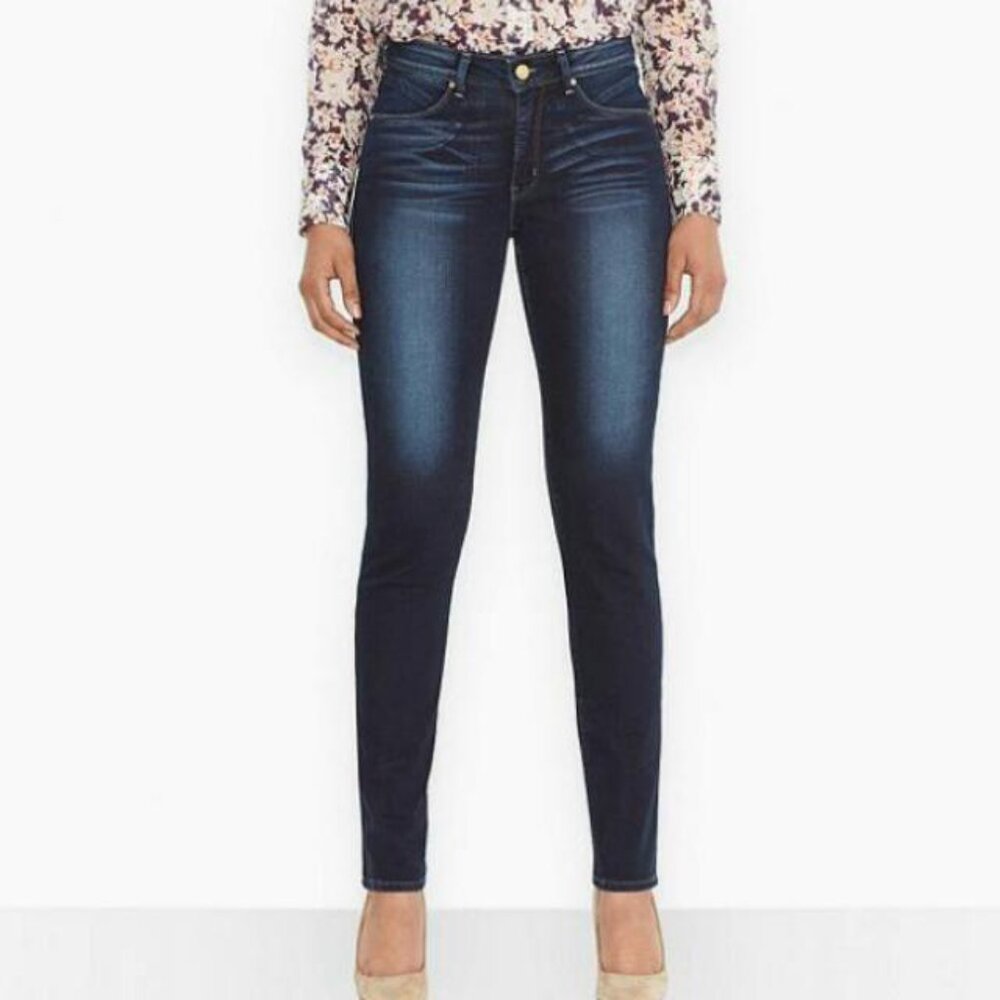 Levi's Revel Bold Curve Modern Rise Skinny Medium Wash Jeans Size 29 x 32